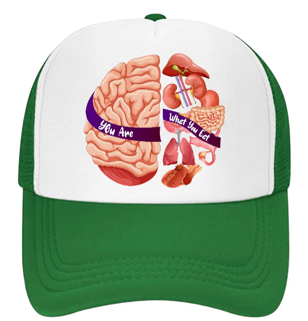 Healthy Lifestyle Hat Trucker Hat Adjustable Snapback You Are What You Eat Gym