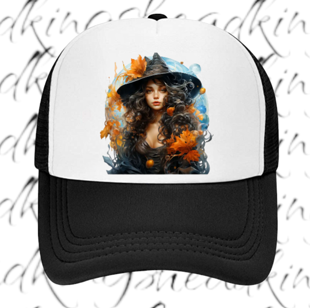 Beautiful Fairy Hat Adjustable Snapback Trucker Hat Supernatural Mythical Hat