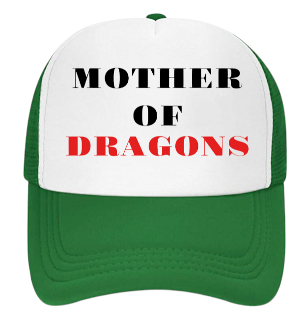 Mother Of Dragons Hat Adjustable Snapback Trucker Hat Game Of Thrones Theme Hat