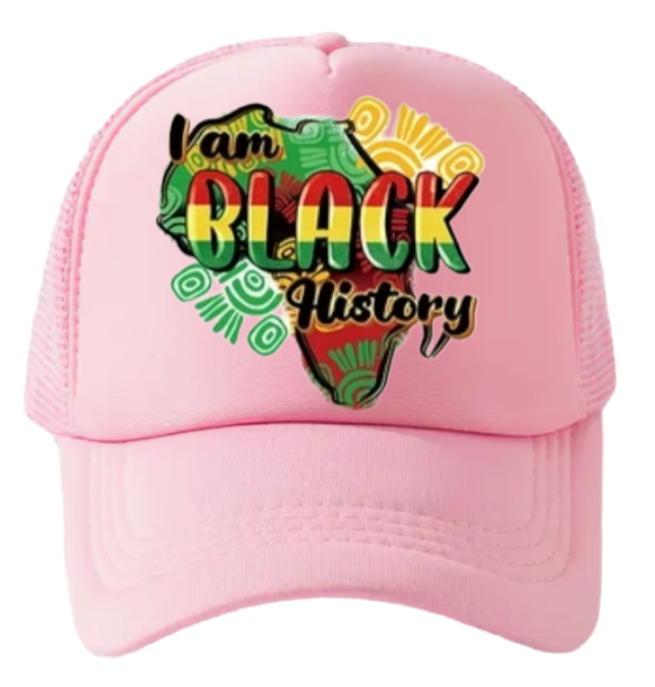 Black History Hat Trucker Hat Adjustable Snapback Hat Black History Pride Love