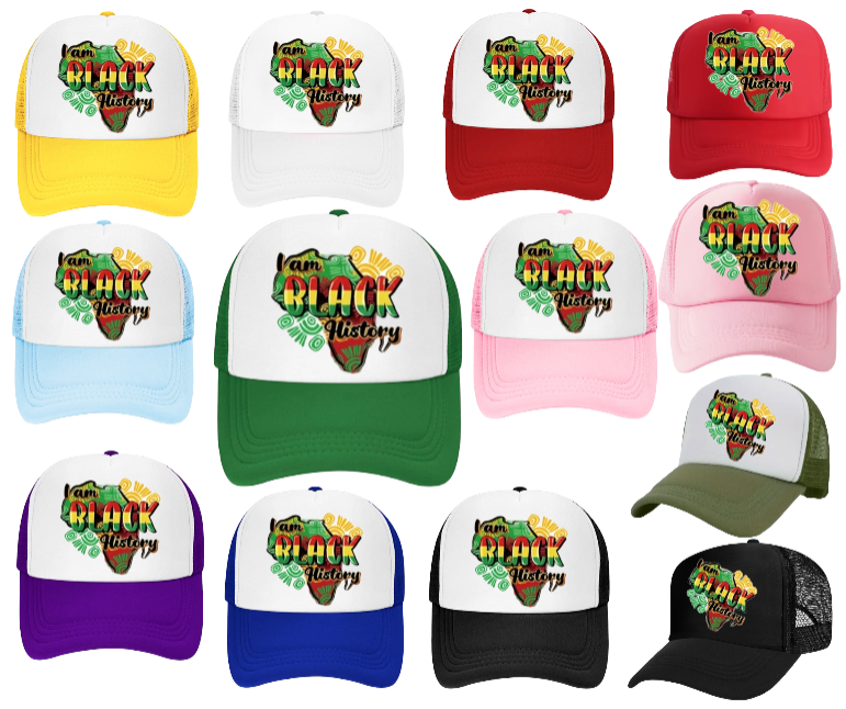Black History Hat Trucker Hat Adjustable Snapback Hat Black History Pride Love