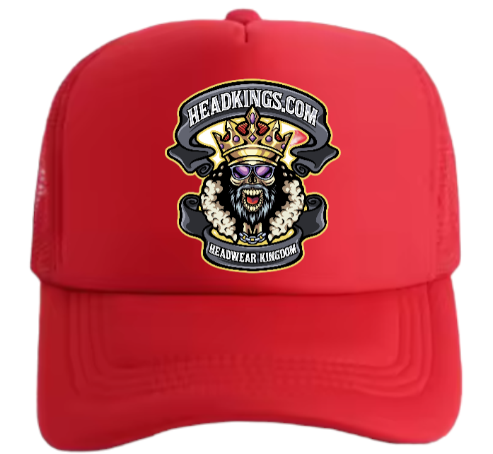 HEADKINGS Logo Hat Adjustable Snapback Trucker Hat Headwear Kingdom Outdoors Hat
