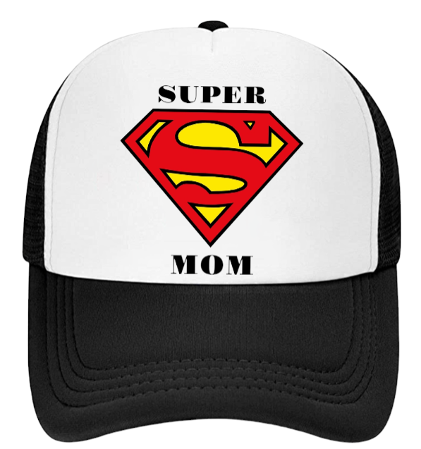 Super Mom Hat Super Dad Hat Couples Hat Adjustable Trucker Hat Gift for Mom Dad
