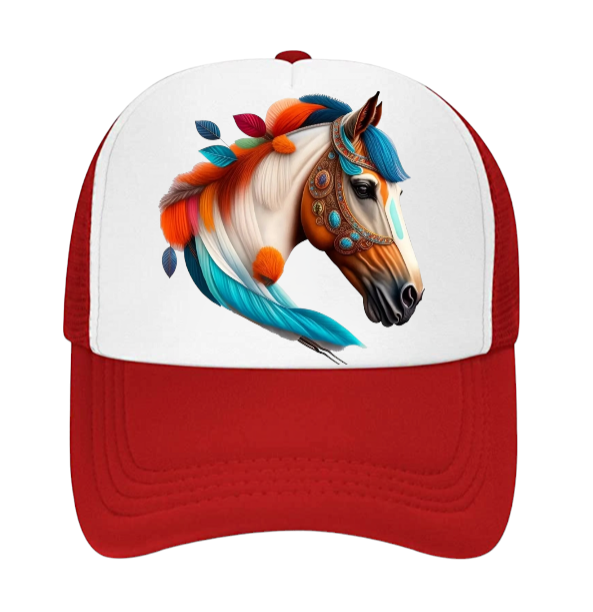 Horse Lovers Hat Baseball Hat Trucker Hat Adjustable Snapback Hat Unisex