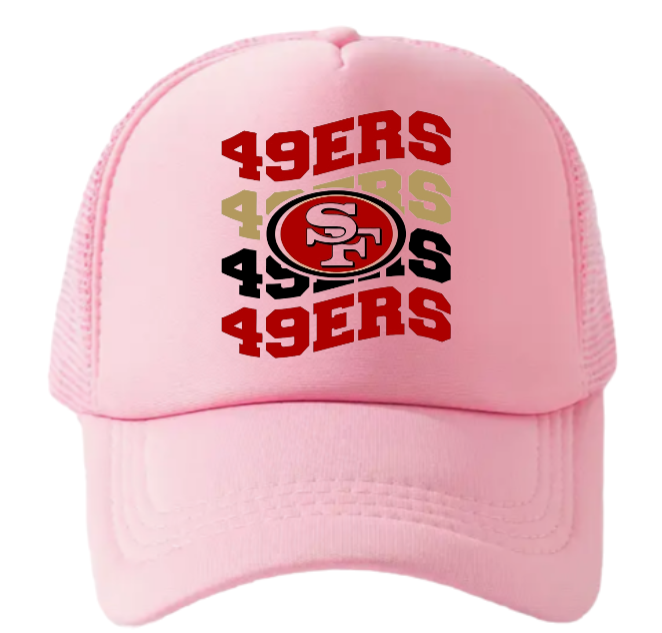 49 Football Hat Adjustable Snapback Trucker Hat Football Season Hat