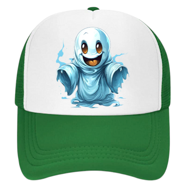 Ghost Busters Hat Adjustable Snapback Trucker Hat Fly Ghost Cute Scary Ghost Hat