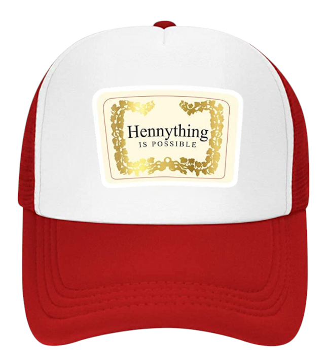 Good Vibes Hat Adjustable Snapback Trucker Hat Hennything Is Possible Hennessy