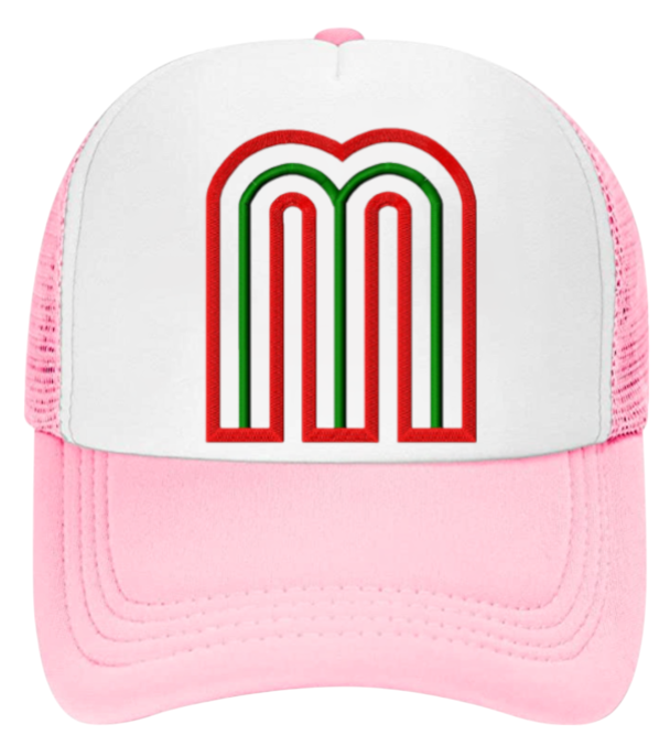 Mexico Baseball Hat Adjustable Snapback Trucker Hat Mexico Baseball Team Hat