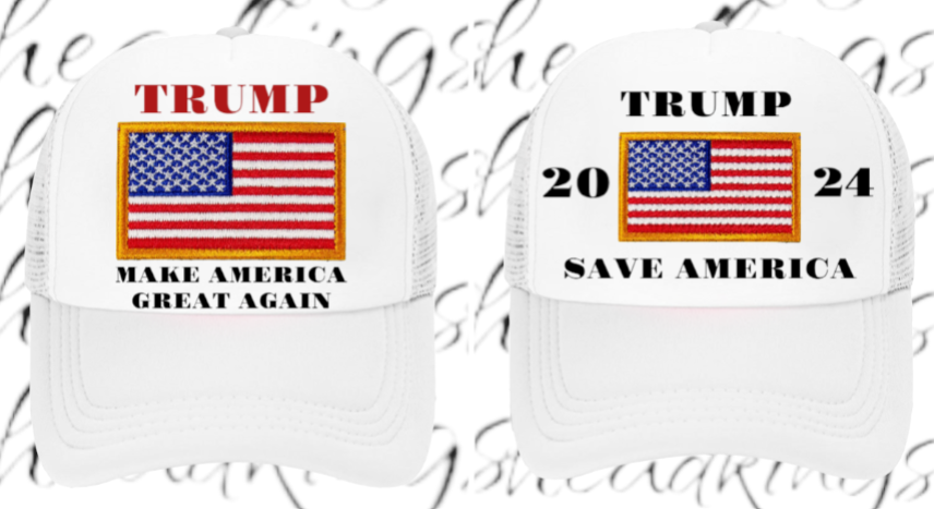 Trump Hat Trucker Hat Adjustable Snapback Make America Great Again 2024 MAGA