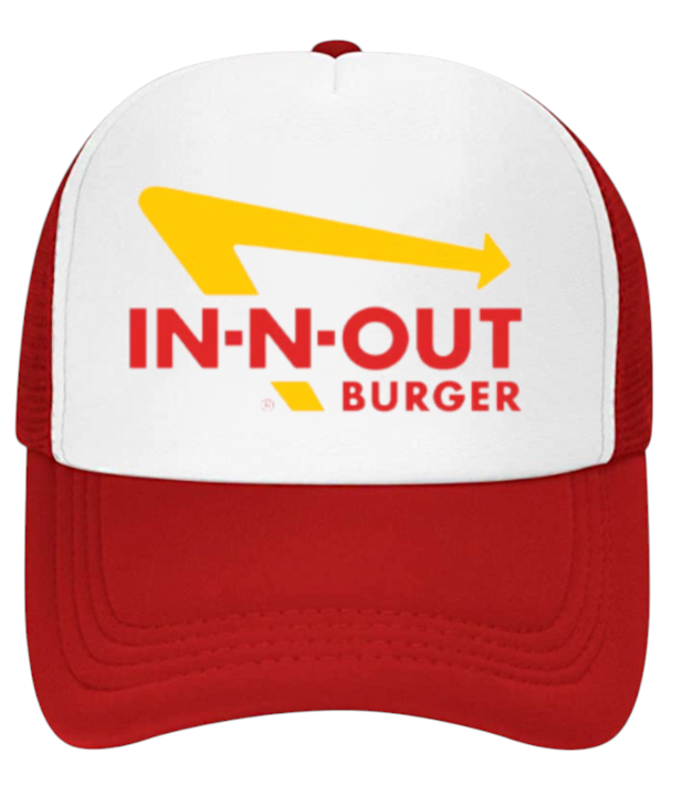 I love Burgers Hat Adjustable Snapback Trucker Hat Burgers Hat Coca-Cola Burger