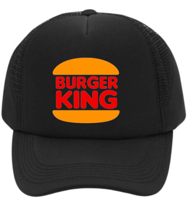 I love Burgers Hat Adjustable Snapback Trucker Hat Burgers Hat Coca-Cola Burger