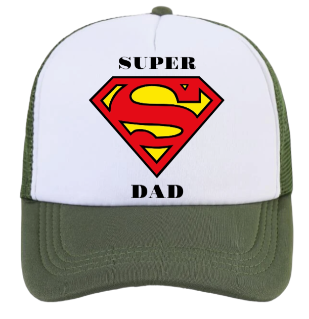 Super Mom Hat Super Dad Hat Couples Hat Adjustable Trucker Hat Gift for Mom Dad