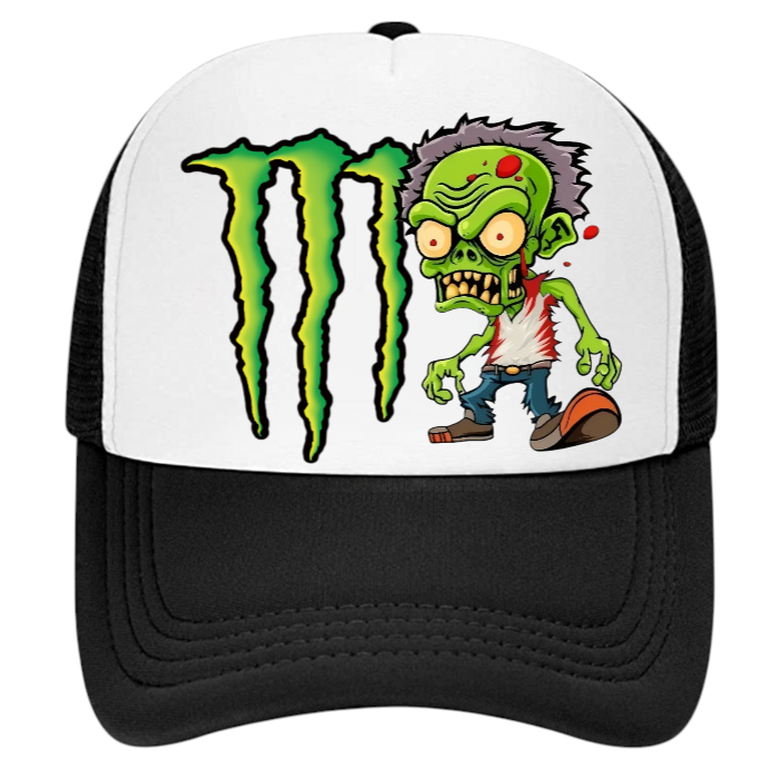 Monster Drink Hat Adjustable Snapback Trucker Hat Monster Energy Drink Hat Gift