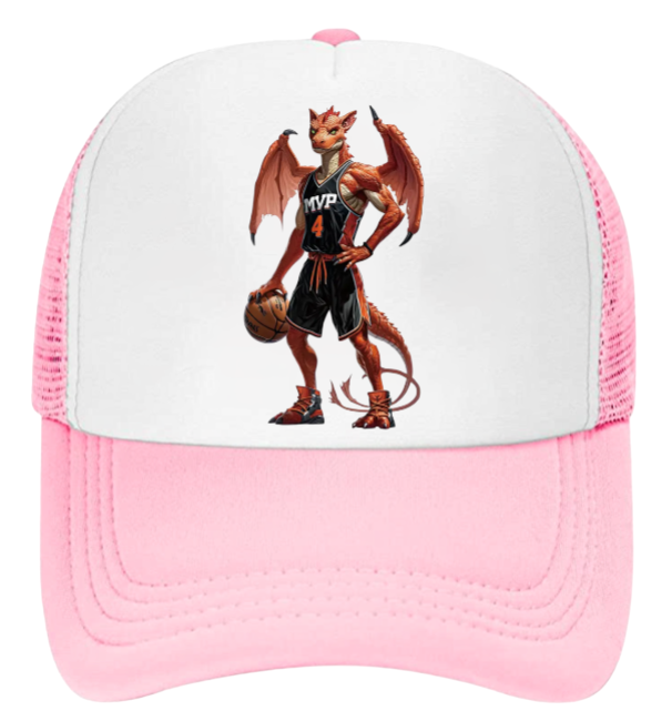 Basketball Dragon Hat Trucker Hat Adjustable Hat Unisex Hat Snapback MVP Hat