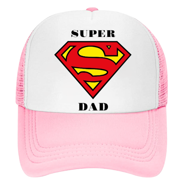 Super Mom Hat Super Dad Hat Couples Hat Adjustable Trucker Hat Gift for Mom Dad