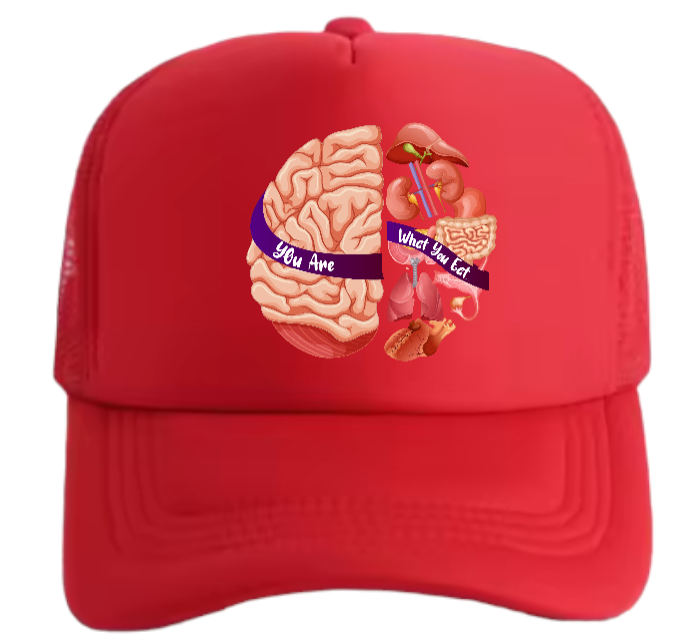 Healthy Lifestyle Hat Trucker Hat Adjustable Snapback You Are What You Eat Gym