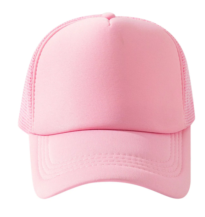 Blank Hats Plain Trucker Hats for Sublimation Printing DIY Air Brush Graffiti