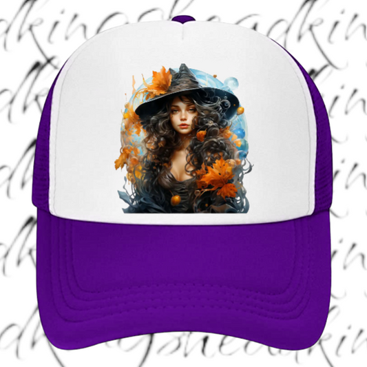 Beautiful Fairy Hat Adjustable Snapback Trucker Hat Supernatural Mythical Hat