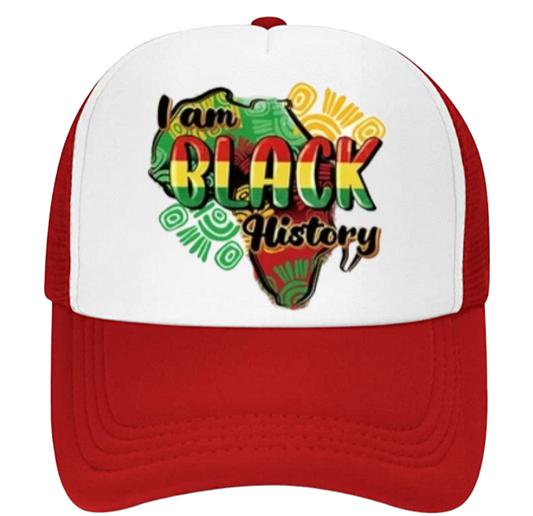 Black History Hat Trucker Hat Adjustable Snapback Hat Black History Pride Love