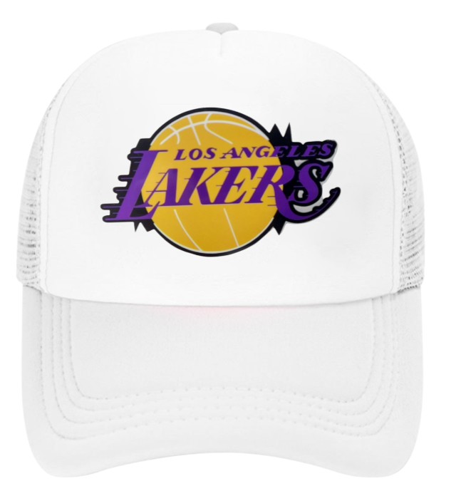 Lakers Hat Adjustable Snapback Trucker Hat Los Angeles Basketball Hat Richardson
