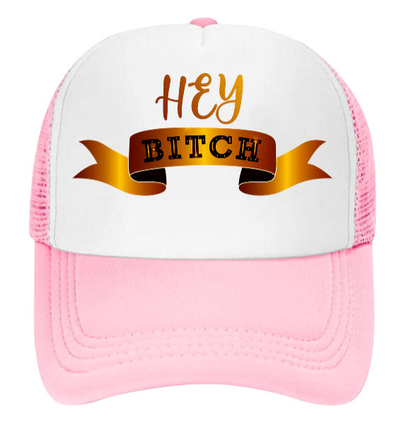 Funny Hat Adjustable Snapback Trucker Hey BItch Certified Hat Outdoors Hat