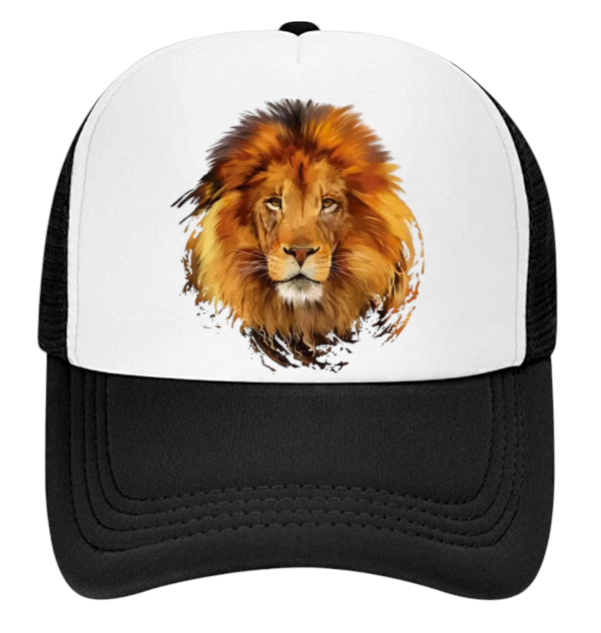 Lion Hat Adjustable Snapback Trucker Hat Lion King Hat King of Jungle Safari Hat