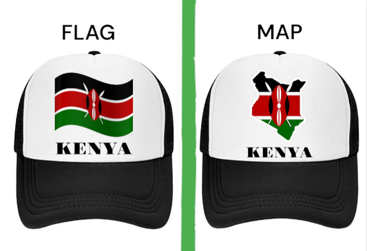 Map of Kenya Hat Trucker Hat Adjustable Snapback Kenyan Flag Hat Madaraka Day