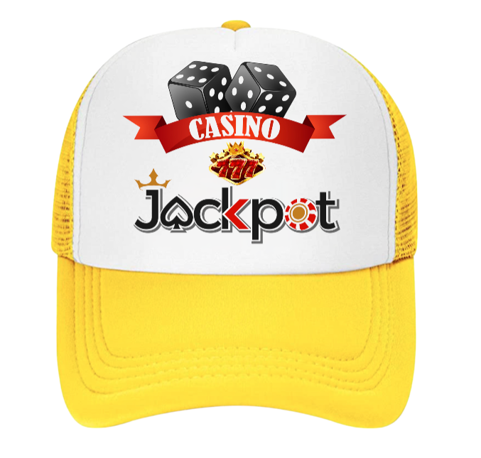 Jackpot Casino Baseball Hat Trucker Hat Adjustable Snapback Unisex Hat