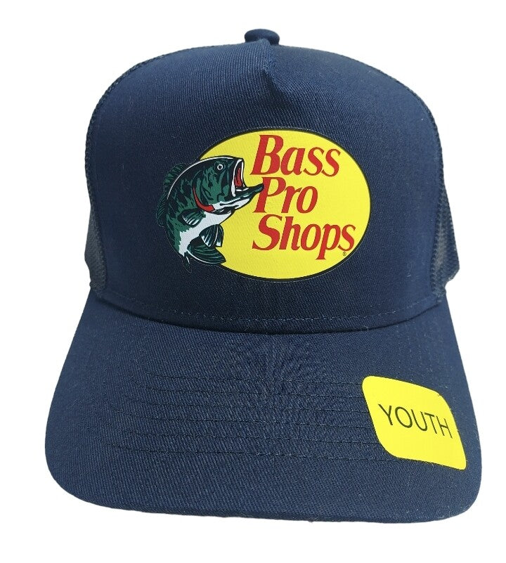 Bass Pro Shops Hat Trucker Hat Outdoors Hat Baseball Fishing Hat Snapback Youth