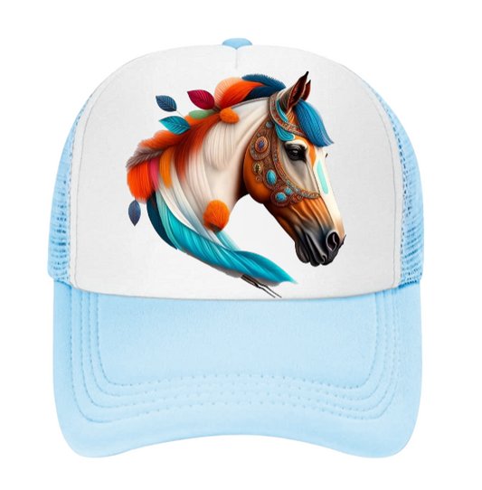 Horse Lovers Hat Baseball Hat Trucker Hat Adjustable Snapback Hat Unisex