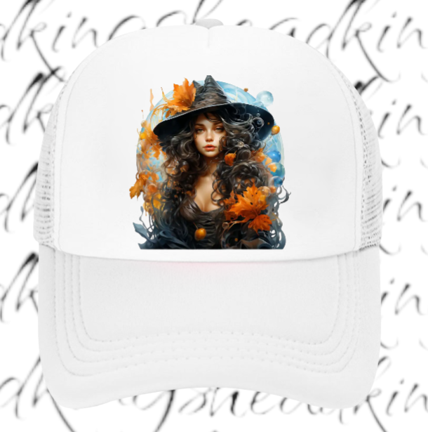 Beautiful Fairy Hat Adjustable Snapback Trucker Hat Supernatural Mythical Hat