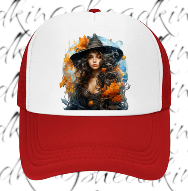 Beautiful Fairy Hat Adjustable Snapback Trucker Hat Supernatural Mythical Hat