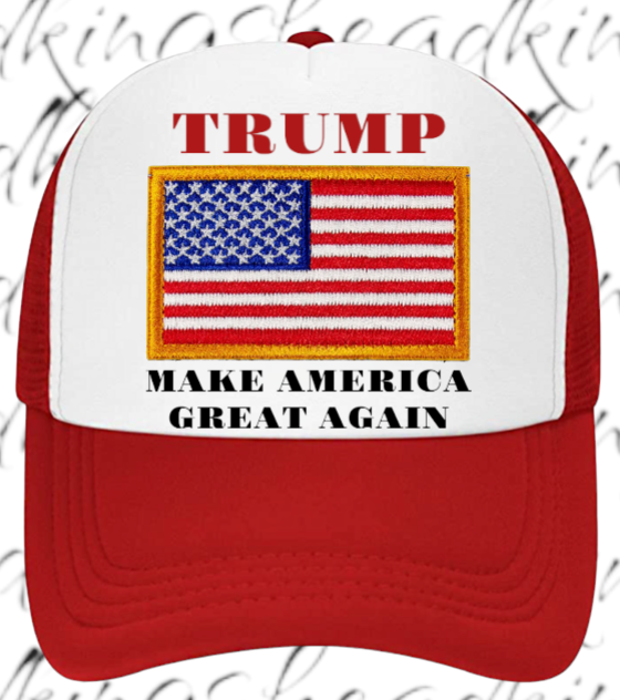 Trump Hat Trucker Hat Adjustable Snapback Make America Great Again 2024 MAGA
