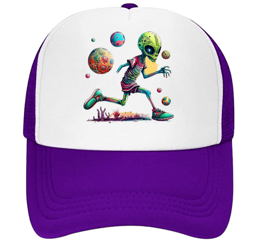 Alien Hat Alien Planet Adjustable Snapback Trucker Hat Aliens On Earth Hat