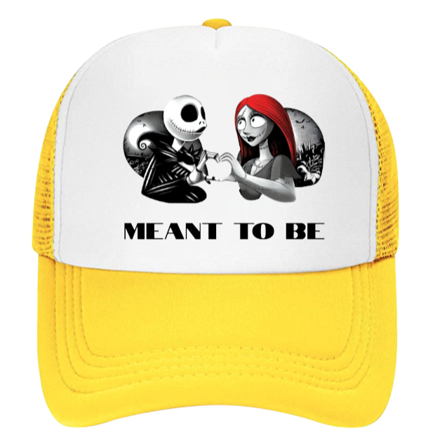 Christmas Hat Adjustable Trucker Hat Nightmare Before Christmas True Love Hat