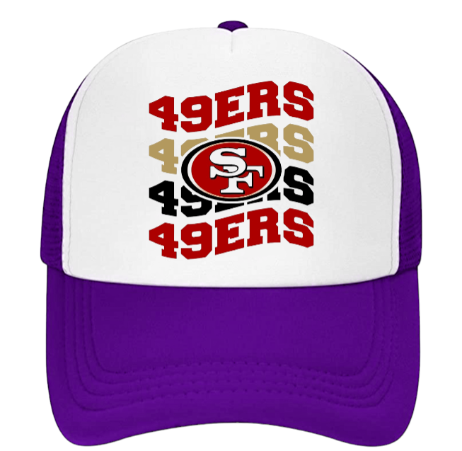 49 Football Hat Adjustable Snapback Trucker Hat Football Season Hat