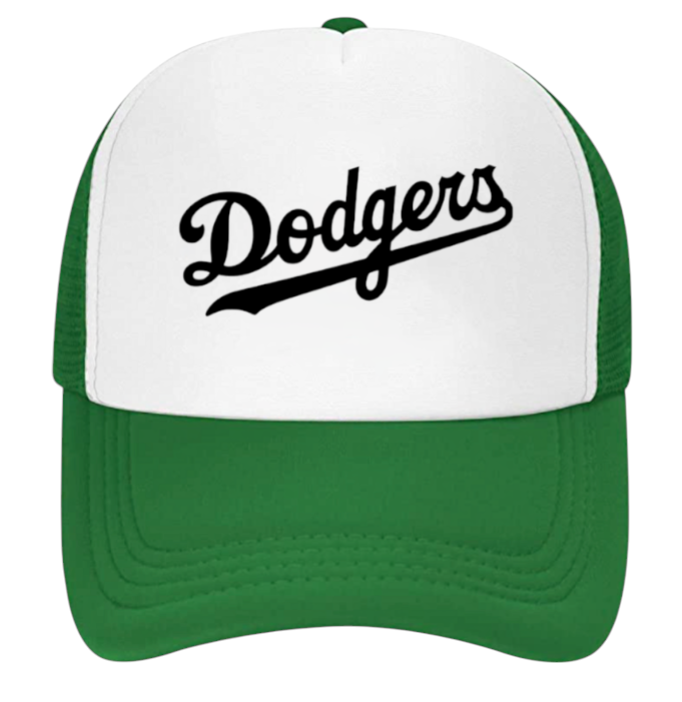 Dodgers Hat Adjustable Snapback Trucker Hat Dodgers Love Hearts Los Angeles Hat
