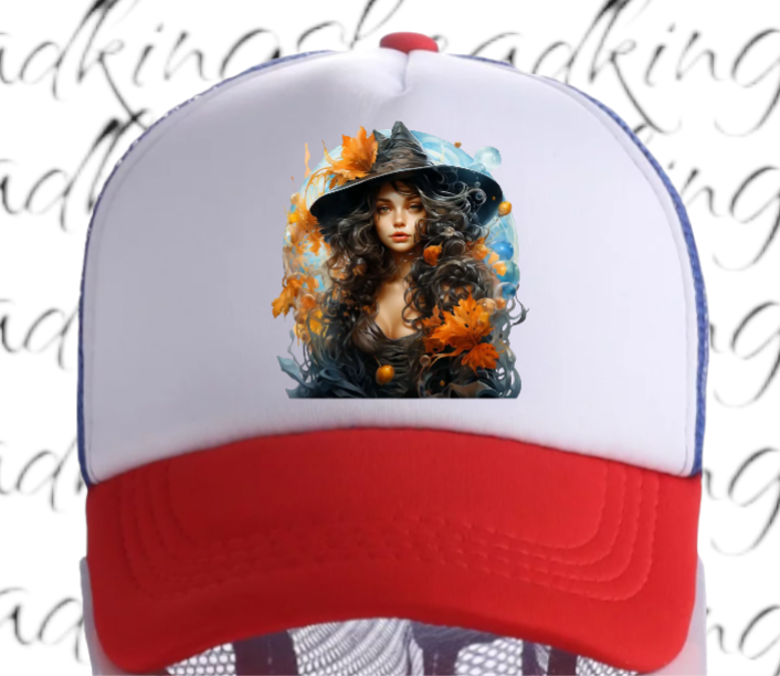 Beautiful Fairy Hat Adjustable Snapback Trucker Hat Supernatural Mythical Hat