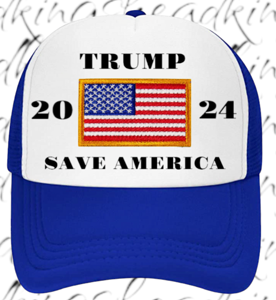 Trump Hat Trucker Hat Adjustable Snapback Make America Great Again 2024 MAGA
