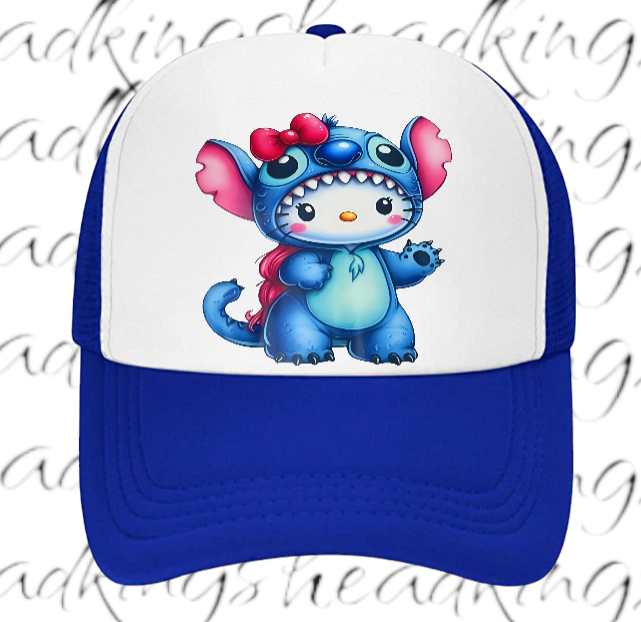 Anime Hat Ribbon Hat Adjustable Snapback Trucker Hat Anime Character Hat