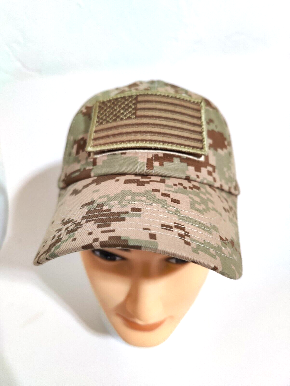 American Flag Hat Adjustable Baseball Hat Embroidery Patch Army Navy Marine Hat
