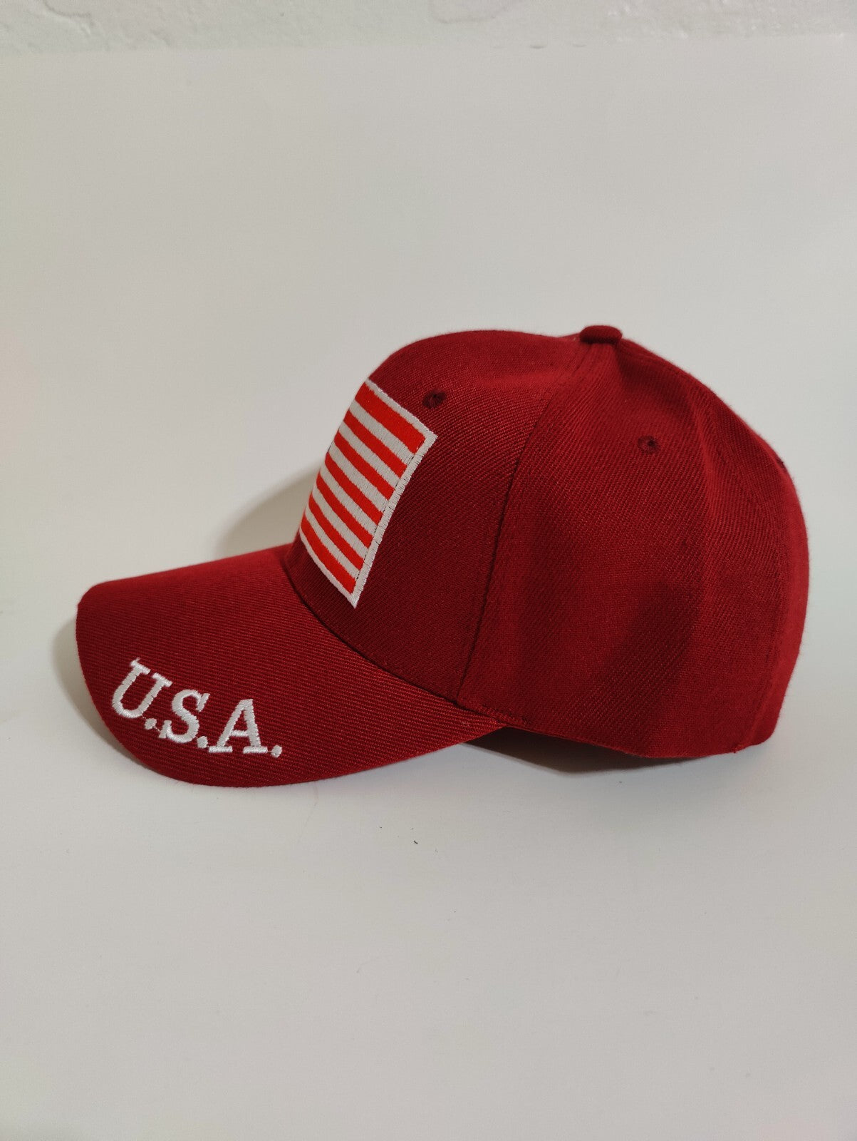America Flag Hat Adjustable Baseball Hat American Flag Hat USA Embroidery Hat