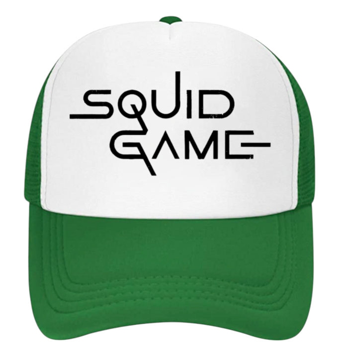 Gaming Hat Adjustable Snapback Trucker Hat Squid Game Gaming Hat Gift for Gamer