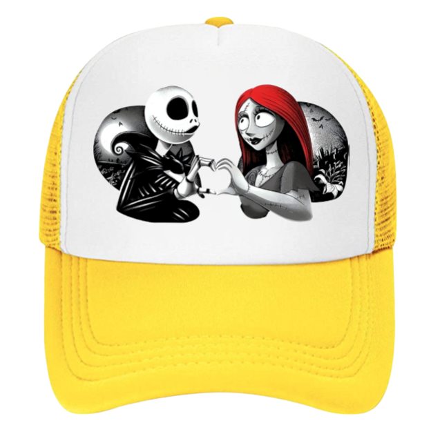 Christmas Hat Adjustable Trucker Hat Nightmare Before Christmas True Love Hat