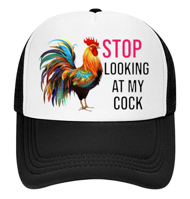 Chicken Hat Adjustable Snapback Trucker Hat Cock Rooster Hat Animal Lover Gift