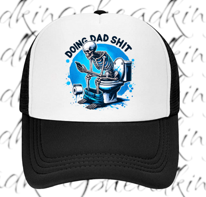 Funny Hat Dad Hat Adjustable Snapback Trucker Hat Gift for Dad Busy on Phone Hat
