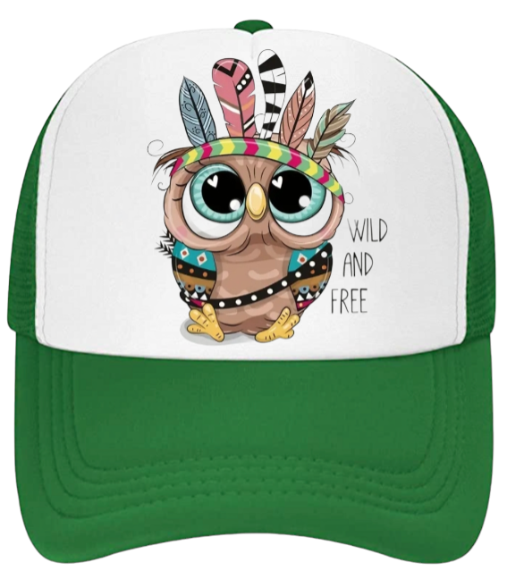 Wild And Free Baseball Hat Trucker Hat Adjustable Snapback Hat Unisex Hat