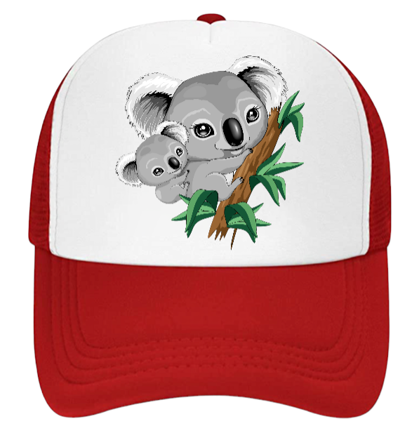 Koala Baseball Hat Trucker Hat Adjustable Unisex Hat Snapback Animal Lover Hat