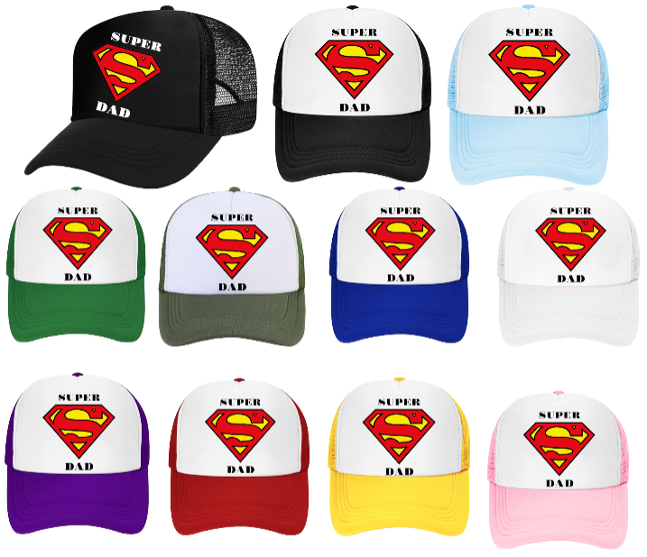 Dad Hat Adjustable Snapback Trucker Hat Top Dad Gift for Dad Super Dad Hat