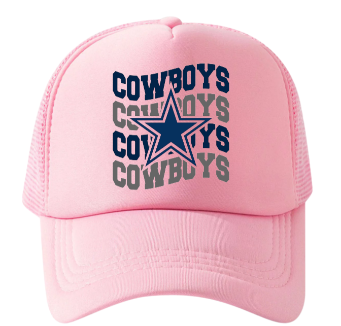 Football Hat Adjustable Snapback Trucker Hat Football Season Hat Texas Hat